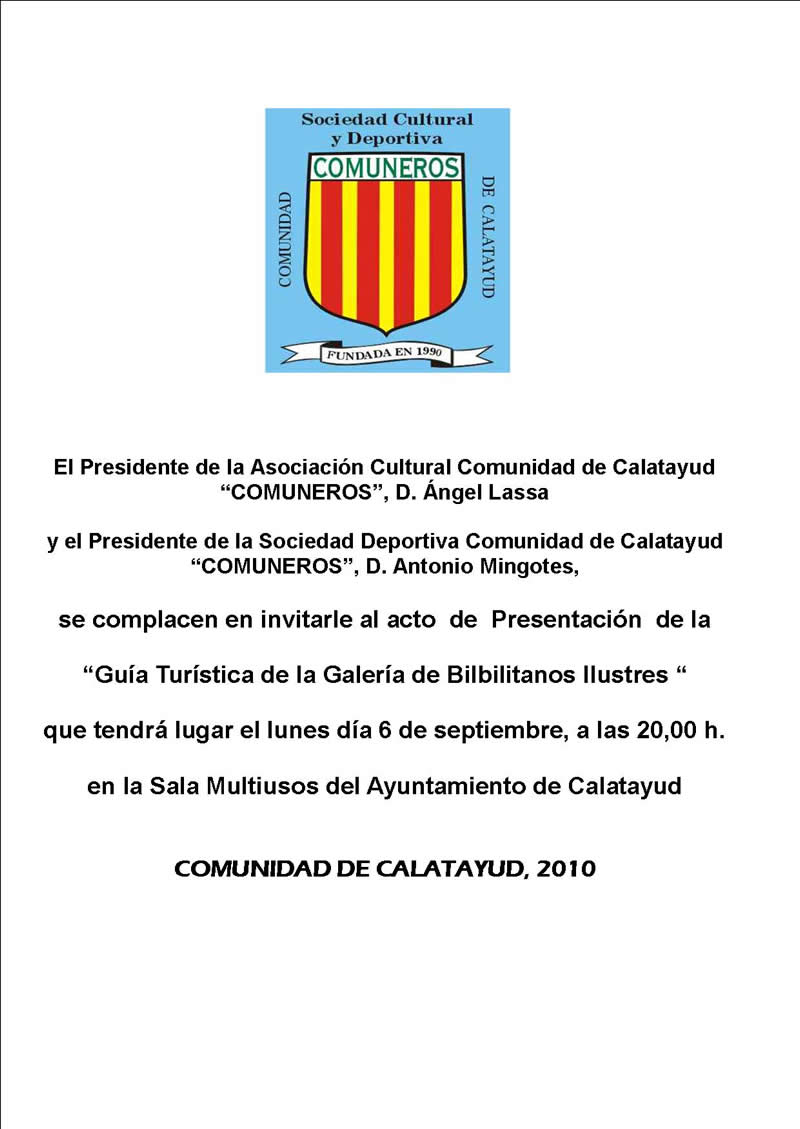 Invitación Galería