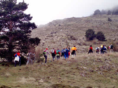 Subida al Pico del Rayo 2009
