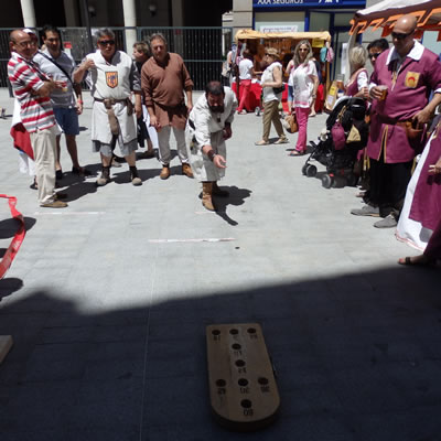 Campe&oacute;n compitiendo