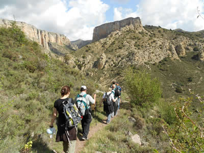 Antiguas Minas de Valdeplata en Calcena.