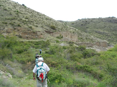 Antiguas Minas de Valdeplata en Calcena.
